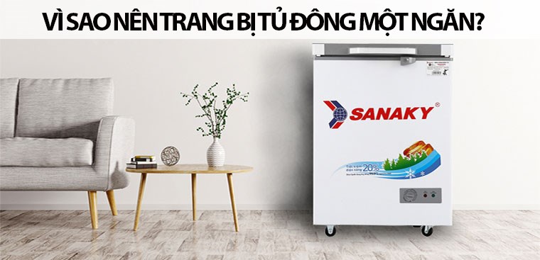 Vì sao bạn nên trang bị chiếc tủ đông một ngăn đông trong mùa hè sắp tới?