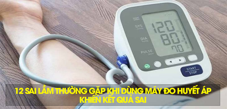 Tìm hiểu nguyên nhân máy đo huyết áp không chính xác phổ biến và cách khắc phục