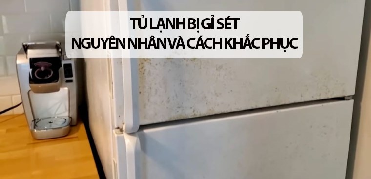Tủ lạnh bị gỉ sét. Nguyên nhân và cách khắc phục đơn giản