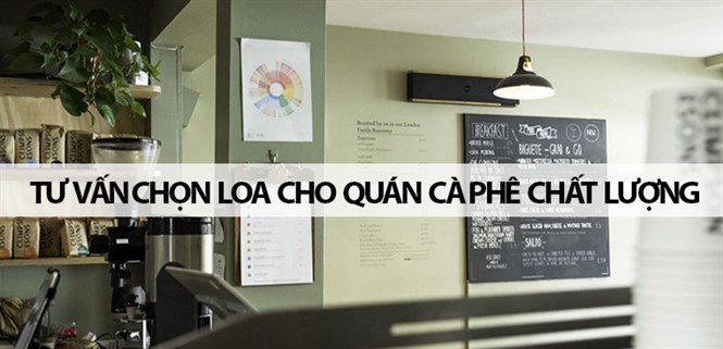 Tư vấn chọn loa cho quán cafe chất lượng và phù hợp nhất