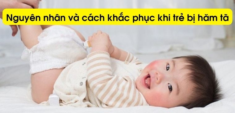 Nguyên nhân và cách khắc phục khi trẻ bị hăm tã