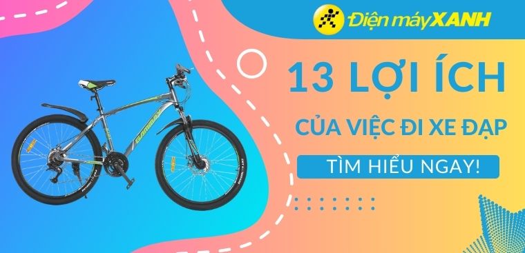 13 lợi ích của việc đi xe đạp mỗi ngày mà bạn nên biết