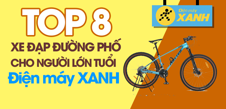 Top 8 mẫu xe đạp đường phố phù hợp dành cho người lớn tuổi