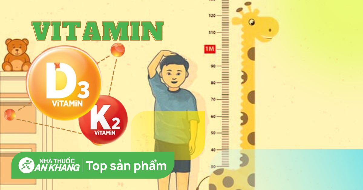 5 vitamin d3 k2 tốt nhất hiện nay để tăng sức khỏe