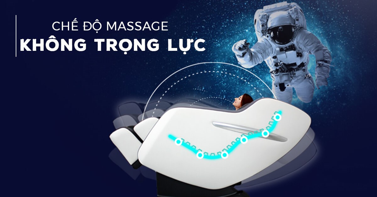 Chế độ massage không trọng lực là gì? Lợi ích ra sao?