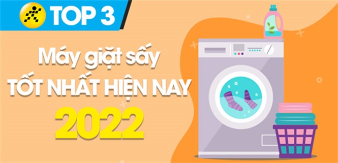 Top 3 máy giặt sấy đáng mua nhất cho mùa mưa bão