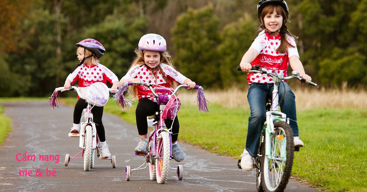 Hướng dẫn cách lắp xe đạp trẻ em tại nhà chi tiết, đơn giản