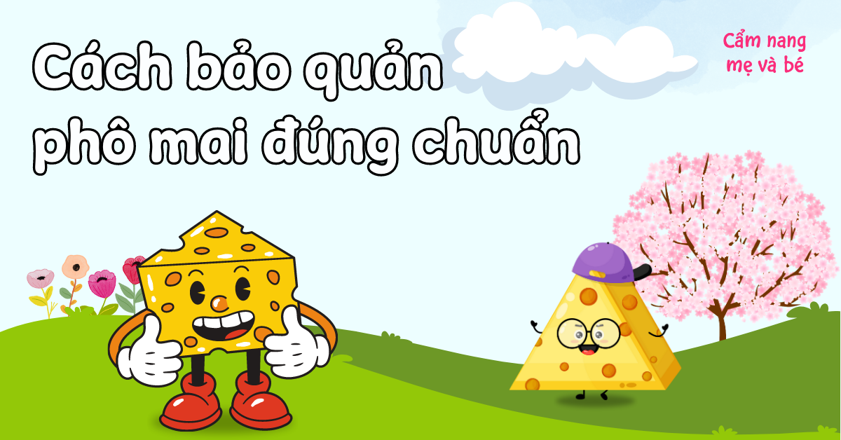 Cách bảo quản phô mai để sử dụng được lâu nhất và an toàn