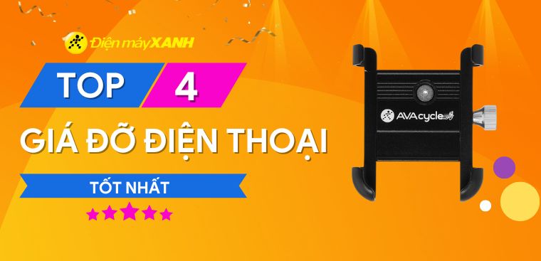 Top 4 giá đỡ điện thoại gắn xe đạp tốt nhất hiện nay