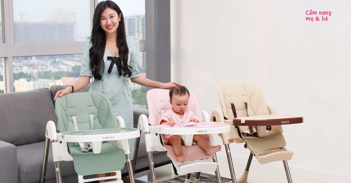 Review chi tiết ghế ăn dặm Chilux có tốt không? Có an toàn cho bé không?