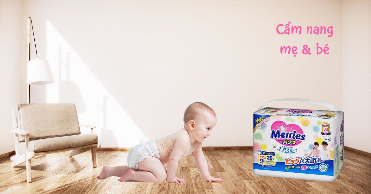 Bỉm Merries có mấy loại? Có những size nào?