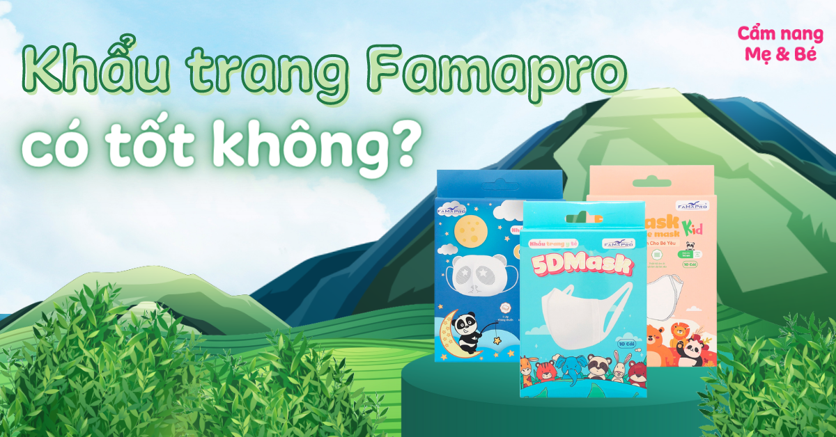 Khẩu trang Famapro có tốt không? Có bao nhiêu loại?