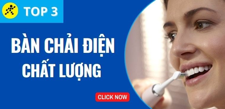 Top 3 bàn chải điện chất lượng đang kinh doanh tại Điện máy XANH