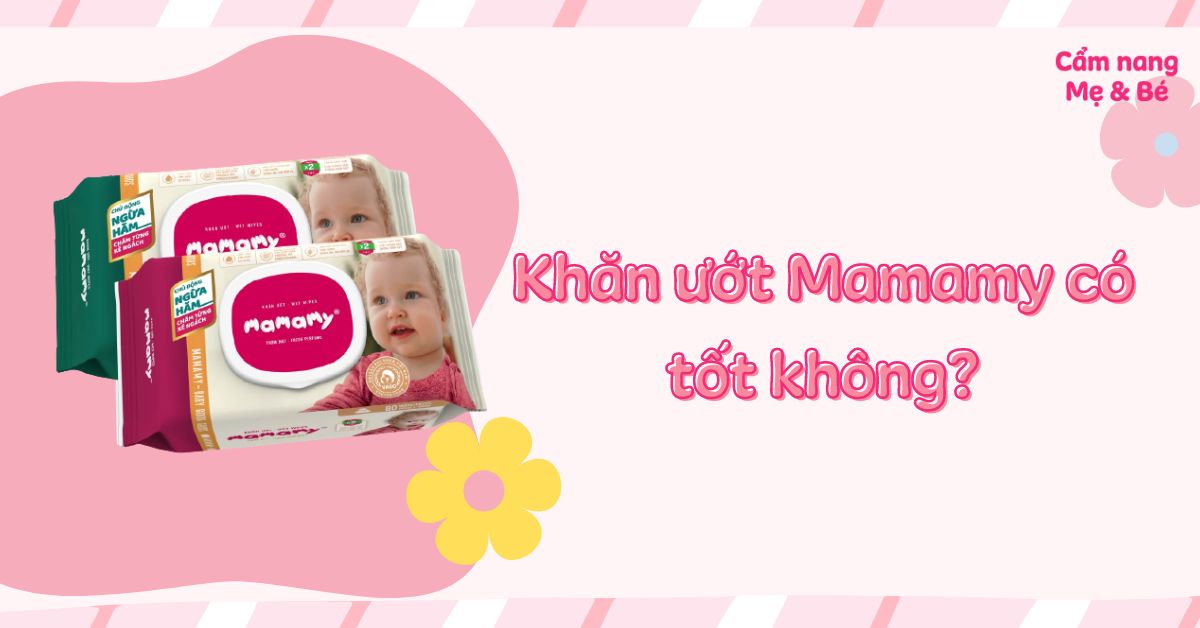 Khăn ướt Mamamy có tốt không? Giá bao nhiêu? Có nên mua cho bé?