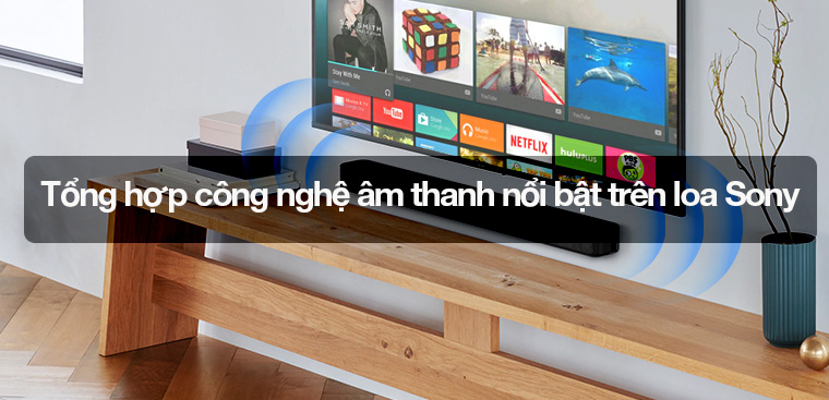 Tổng hợp công nghệ âm thanh nổi bật có trên loa Sony