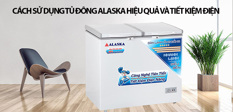 Hướng dẫn cách sử dụng tủ đông Alaska hiệu quả và tiết kiệm điện