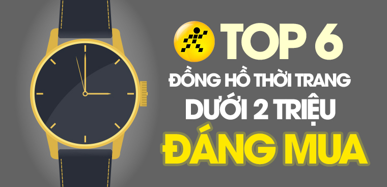 Top 6 đồng hồ dưới 2 triệu tốt nhất, tại Điện máy XANH nên mua ngay