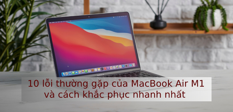 Zusammenfassung häufiger Fehler des MacBook Air M1 und der schnellste Weg, sie zu beheben