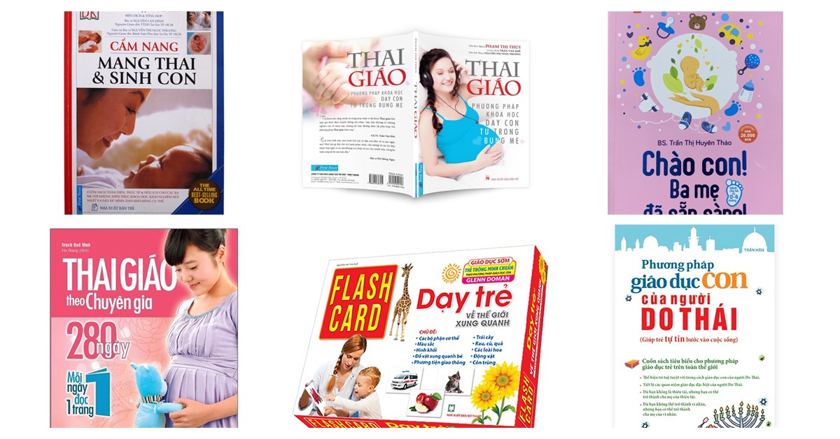 17 sách thai giáo mà mẹ bầu nên đọc để chăm sóc thai nhi an toàn