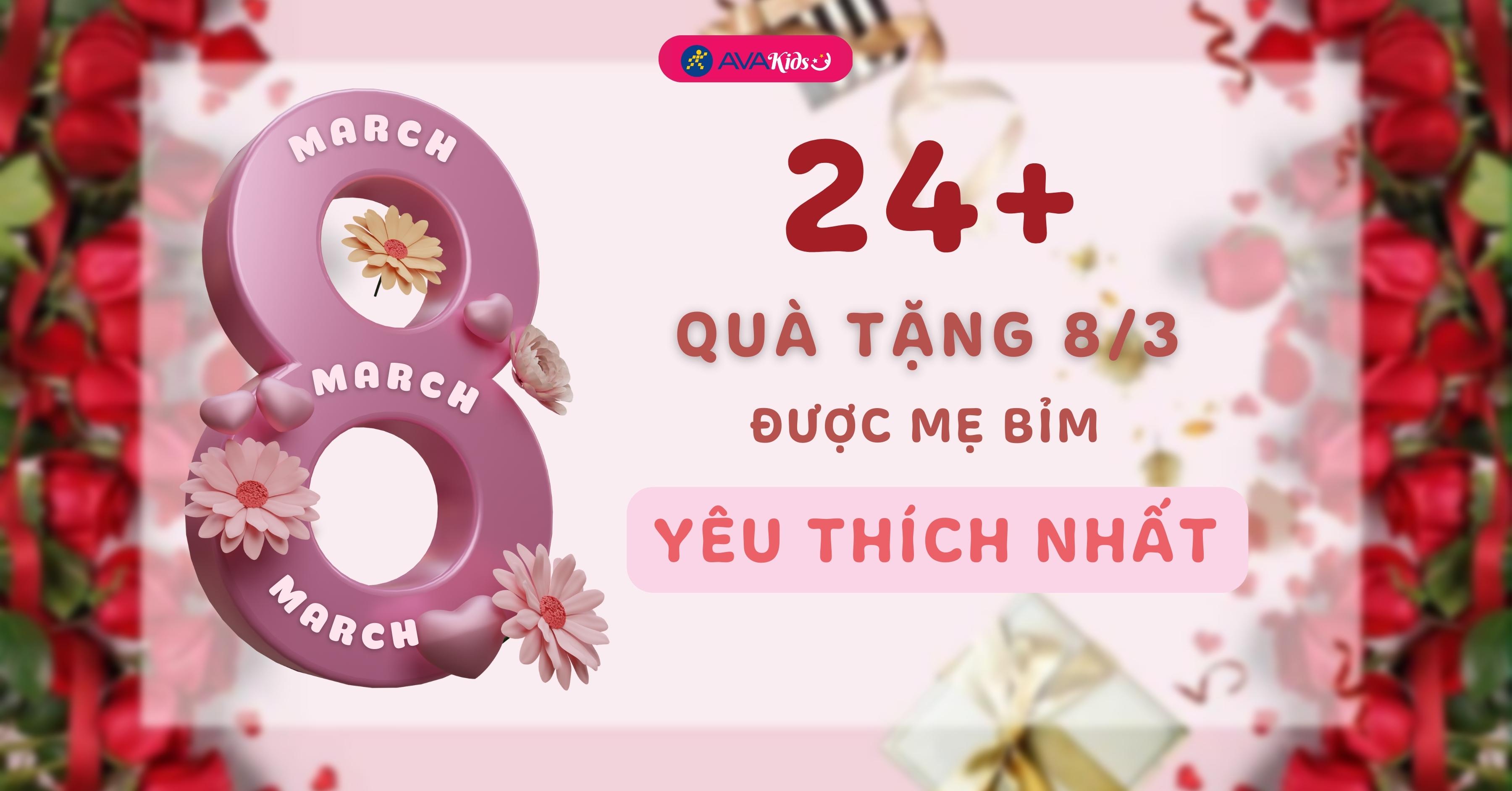 25+ quà tặng 8/3 độc đáo, thiết thực được nàng yêu thích 2025
