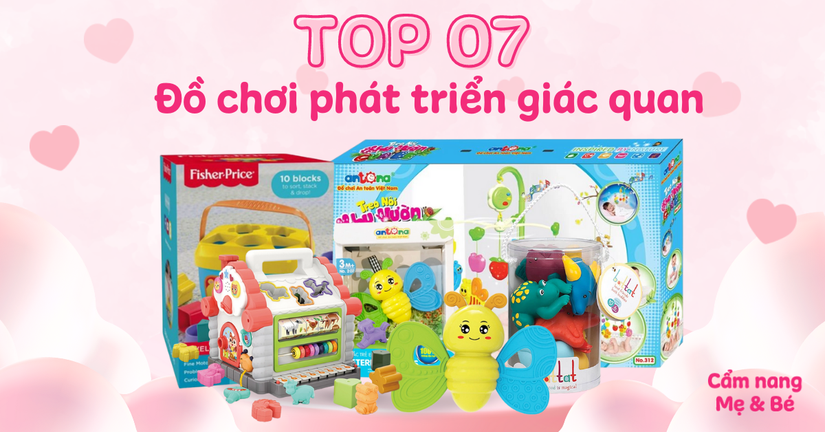 Gợi ý 7 đồ chơi phát triển các giác quan, xúc giác cho trẻ sơ sinh