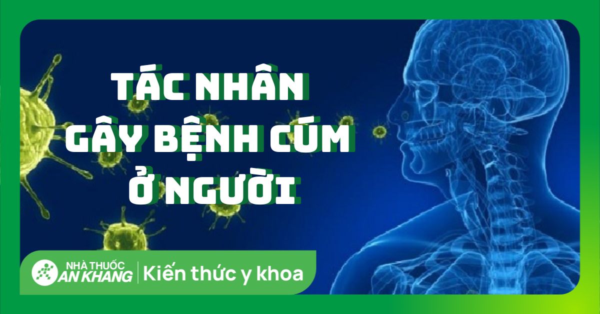 Tác nhân gây bệnh cúm ở người, có lây không, lây qua đường nào?