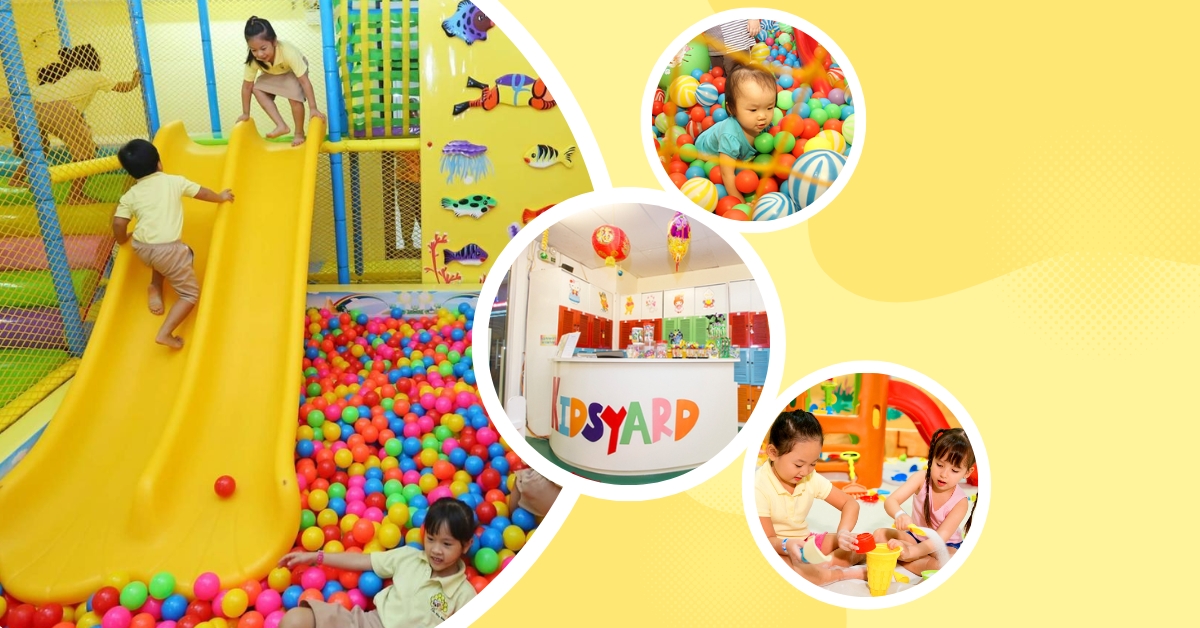 Khu vui chơi trẻ em Kidsyard - Thiên đường trò chơi làm bé mê mẩn