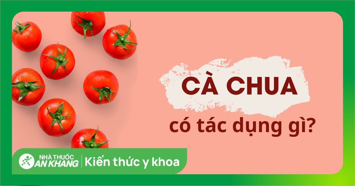 Ăn cà chua có tác dụng gì? 10 công dụng của cà chua bạn cần biết