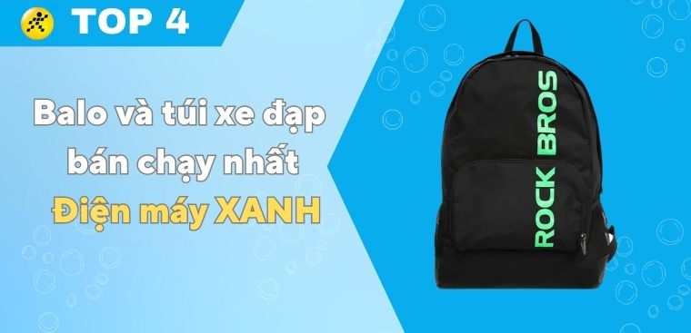 Top 4 balo và túi xe đạp bán chạy nhất tại Điện máy XANH