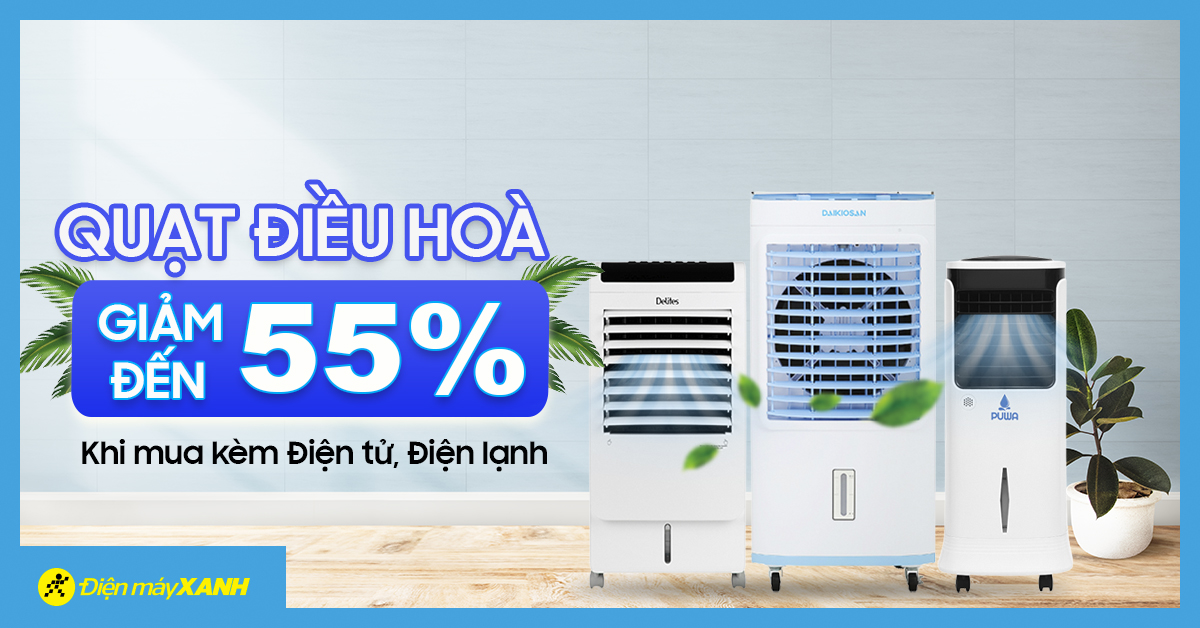 Quạt điều hòa giảm giá: \