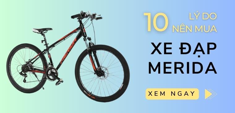 10 lý do bạn nên lựa chọn xe đạp Merida để nâng cao sức khoẻ