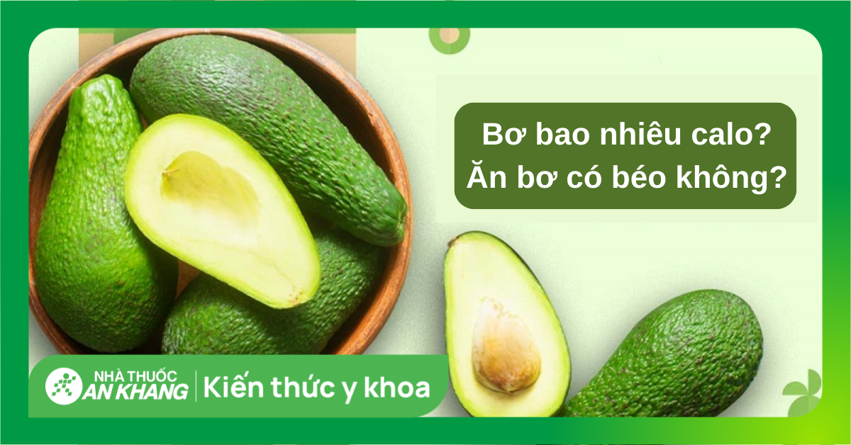 Ăn bơ có béo không? Bơ bao nhiêu calo? Giảm cân đúng cách với bơ