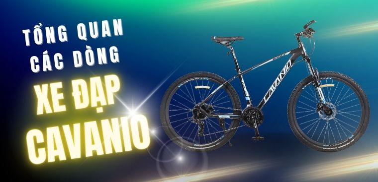 Tổng quan các dòng xe đạp nổi bật của thương hiệu Cavanio