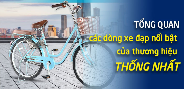 Tổng quan các dòng xe đạp nổi bật của thương hiệu Thống Nhất