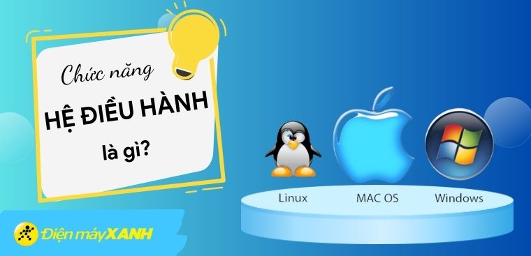 Hệ điều hành có chức năng quản lý như thế nào trong một máy tính?
