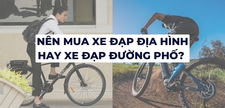 Nên mua xe đạp địa hình hay xe đạp đường phố