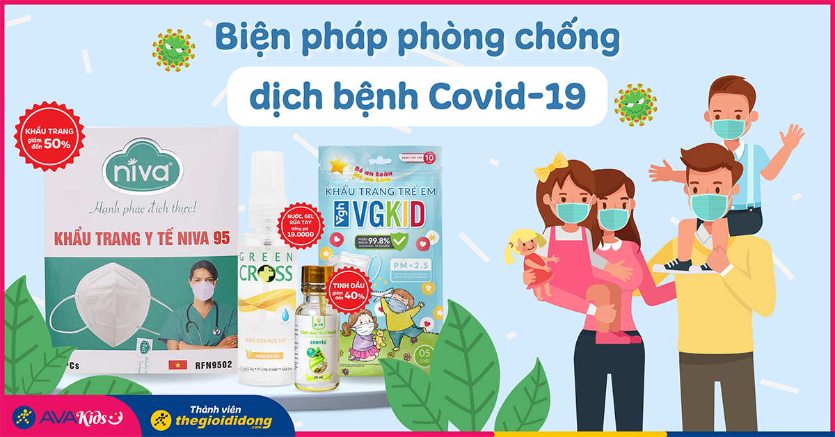 Các biện pháp phòng chống dịch bệnh Covid-19 để bảo vệ sức khỏe