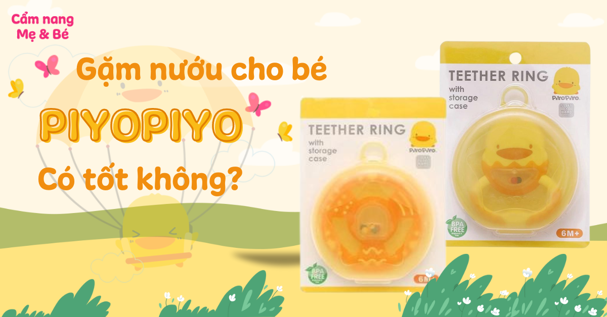Gặm nướu cho bé PIYOPIYO có tốt không? Có nên mua không?