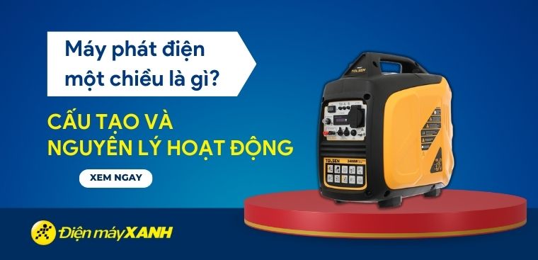 Máy phát điện một chiều là gì? Cấu tạo và nguyên lý hoạt động