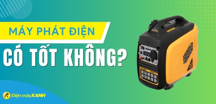 Máy phát điện có tốt không? 6 lý do nên mua máy phát điện cho gia đình