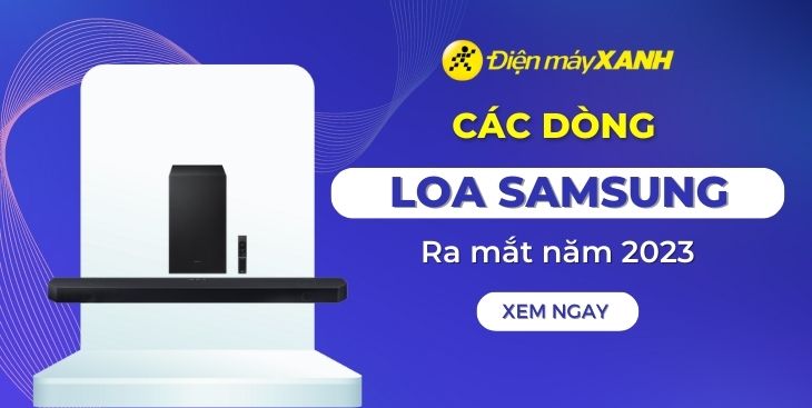 Các dòng loa Samsung mới ra mắt năm 2023