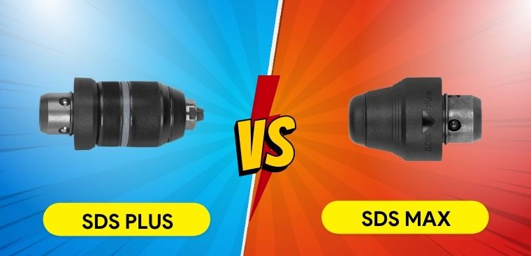 So sánh đầu khoan SDS Plus và SDS Max. Cách chọn mũi khoan SDS Plus cho máy khoan búa Bosch