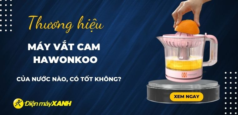 Máy vắt cam Hawonkoo có tốt không? Có nên mua không?