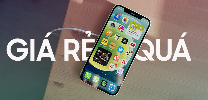 Dự định mua iPhone? Chốt ngay iPhone 12 | iPhone 13 giá rẻ quá chỉ từ 15.79 triệu