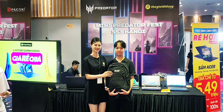 Mini Predator Fest SS3 - Sự kiện công nghệ hoành tráng tại Hà Nội của Acer