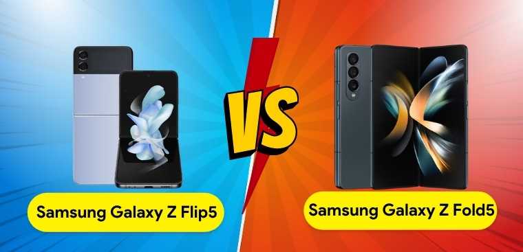 So sánh chi tiết Samsung Galaxy Z Flip5 và Samsung Galaxy Z Fold5