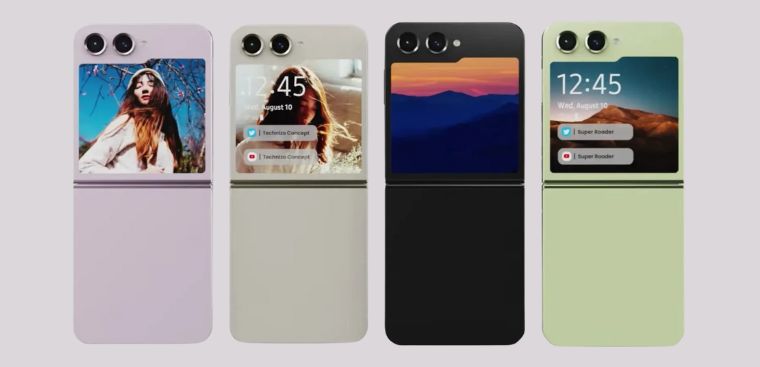 Các phiên bản màu của Samsung Galaxy Z Flip5 hút hồn Samfan