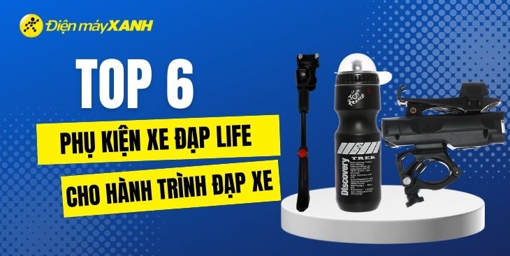 6 phụ kiện xe đạp Life không thể thiếu cho hành trình đạp xe