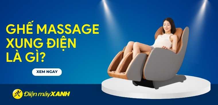 Ghế massage xung điện là gì? Có tốt không?