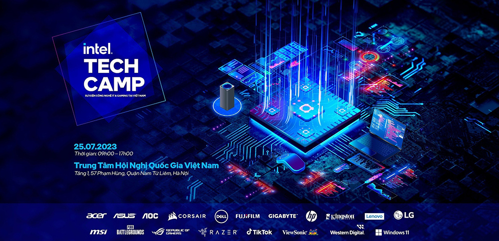 Tham gia sự kiện Intel Tech Camp 2023 - Nhiều deal cực khủng đang chờ bạn